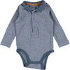 Bodys Obaibi Body col bleu Bleu