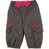 Pantalon enfant Grain de bl&eacute; Pantalon taupe, rose Multicolore
