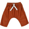 Pantalon enfant Petit Bateau Pantalon velours ocre