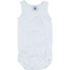 Bodys Petit Bateau Body blanc plumetis Blanc