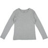 T-shirt enfant Monoprix T-shirt gris, argent