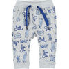 Pantalon enfant Catimini Pantalon gris, bleu