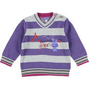 Pull enfant Marese Pull violet, gris