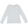 Tee-shirts enfants sur Grenoble : T-shirt enfant Monoprix T-shirt blanc paillet&eacute; Blanc