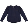 T-shirt enfant Little Karl Marc John T-shirt bleu