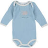 Bodys Petit Bateau Body bleu Bleu