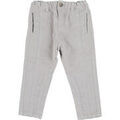 Pantalons enfants sur Grenoble : Pantalon enfant Zara Pantalon velours lisse gris