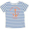 T-shirt enfant Little Marcel T-shirt blanc, bleu