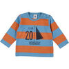 T-shirt enfant Petit Bateau T-shirt bleu, orange