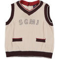 Pulls/Sweat sur Grenoble : Pull enfant Sergent Major Pull sans manches beige