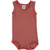 Bodys Petit Bateau Body rouge, taupe Multicolore