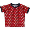 T-shirt enfant Petit Bateau T-shirt rouge, bleu