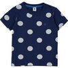 T-shirt enfant Petit Bateau T-shirt bleu, blanc