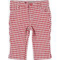 Pantalons enfants sur Grenoble : Pantalon enfant Benetton Pantalon rouge, blanc
