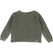 Pull enfant Bonton Pull vert