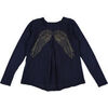T-shirt enfant Little Karl Marc John T-shirt bleu