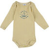 Bodys Petit Bateau Body jaune, blanc Multicolore
