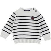 Pull enfant Terre De Marins Pull marini&egrave;re bleu, blanc Multicolore