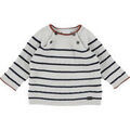 Pull enfant Tape &agrave; l'oeil Pull &eacute;cru, bleu Multicolore