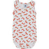 Bodys Petit Bateau Body blanc, orange Multicolore