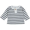 T-shirt enfant Petit Bateau T-shirt bleu, blanc