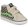Baskets montantes enfant Vans SK8-Mid Reissue V GLOW Taupe Mist