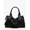 Sac Bandouliere Milano Sac port&eacute; &eacute;paule A4 Spazzolato cuir SPAZZOLATO 62F-0SP24095 Noir