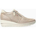 Chaussures Mephisto Baskets en cuir ABBY-PERF.P5144600 Gris Grenoble