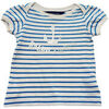 T-shirt enfant Ralph Lauren T-shirt - Bleu - 9 mois - Bon &eacute;tat Bleu