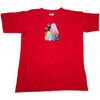 T-shirt enfant Vintage T-shirt - Rouge - 9 ans - Tr&egrave;s bon &eacute;tat Rouge