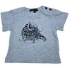 T-shirt enfant I Talk Too Much T-shirt - Gris - 3 mois - Tr&egrave;s bon &eacute;tat Gris