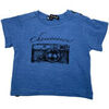 T-shirt enfant I Talk Too Much T-shirt - Bleu - 3 mois - Tr&egrave;s bon &eacute;tat Bleu