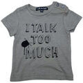 T-shirt enfant I Talk Too Much T-shirt - Vert - 3 mois - Tr&egrave;s bon &eacute;tat Vert Grenoble