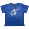 T-shirt enfant I Talk Too Much T-shirt - Bleu - 6 mois - Tr&egrave;s bon &eacute;tat Bleu