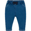Pantalon enfant Petit Bateau Pantalon - Bleu - 6 mois - Tr&egrave;s bon &eacute;tat Bleu
