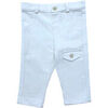 Pantalon enfant Rosalba Pantalon - Blanc - 12 mois - Tr&egrave;s bon &eacute;tat Blanc