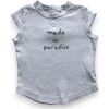 T-shirt enfant Lili Gaufrette T-shirt - Bleu - 12 mois - Tr&egrave;s bon &eacute;tat Bleu