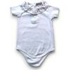 Bodys Oscar Et Valentine Body - Blanc - 9 mois - Tr&egrave;s bon &eacute;tat Blanc