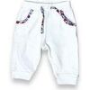 Pantalon enfant Petit Bateau Pantalon - Blanc - 6 mois - Tr&egrave;s bon &eacute;tat Blanc