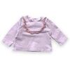 T-shirt enfant Jacadi T-shirt - Rose - 6 mois - Tr&egrave;s bon &eacute;tat Rose