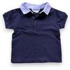 T-shirt enfant Jacadi Polo - Bleu - 6 mois - Tr&egrave;s bon &eacute;tat Bleu