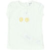 T-shirt enfant Bonpoint T-shirt - Blanc - 12 mois - Tr&egrave;s bon &eacute;tat Blanc