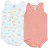Bodys Petit Bateau Body - Orange - 12 mois - Tr&egrave;s bon &eacute;tat Orange