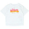 T-shirt enfant Nike T-shirt - Blanc - 6 ans - Tr&egrave;s bon &eacute;tat Blanc