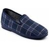 Chaussons Ozabi CHARENTAISE Homme Pantoufle PREMIUM 5080PANO MARINE
