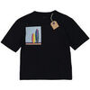 T-shirt enfant Bellerose T-shirt - Noir - 8 ans - Neuf avec &eacute;tiquette Noir