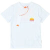 T-shirt enfant Sundek T-shirt - Blanc - 4 ans - Neuf avec &eacute;tiquette Blanc