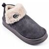 Chaussons Ozabi Pantoufles charentaises montantes MU10162 GRIS