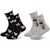 Chaussettes Disney Chaussettes Femme Licence Minnie Pack de 2 Paires 1347
