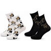 Chaussettes Disney Chaussettes Femme Licence Minnie Pack de 2 Paires 3447